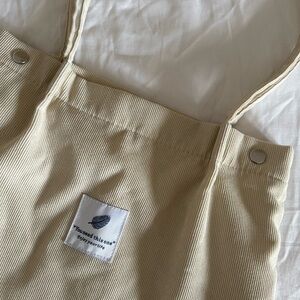 Corduroy Tote Bag